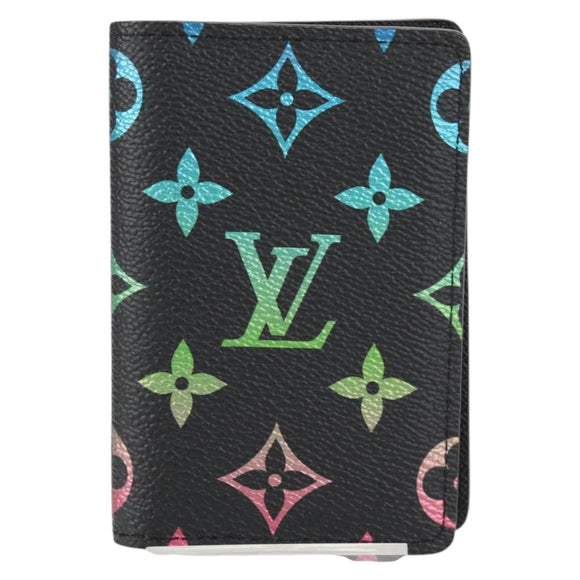 LOUIS VUITTON Iridescent Gradient Organizer De Poch Case M14134 LV Auth 136327M