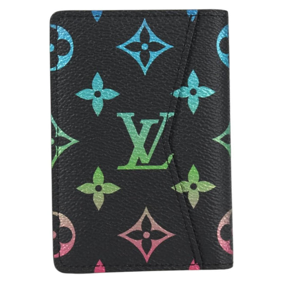 LOUIS VUITTON Iridescent Gradient Organizer De Poch Case M14134 LV Auth 136327M