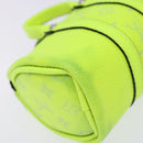 LOUIS VUITTON Taigalama Porte Cles Mini Keepall Charm Yellow M01048 Auth 136330-15