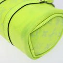 LOUIS VUITTON Taigalama Porte Cles Mini Keepall Charm Yellow M01048 Auth 136330-16