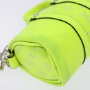 LOUIS VUITTON Taigalama Porte Cles Mini Keepall Charm Yellow M01048 Auth 136330-17