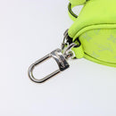 LOUIS VUITTON Taigalama Porte Cles Mini Keepall Charm Yellow M01048 Auth 136330-9