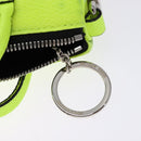 LOUIS VUITTON Taigalama Porte Cles Mini Keepall Charm Yellow M01048 Auth 136330-22