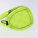 LOUIS VUITTON Taigalama Porte Cles Mini Keepall Charm Yellow M01048 Auth 136330-4