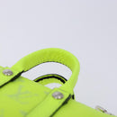 LOUIS VUITTON Taigalama Porte Cles Mini Keepall Charm Yellow M01048 Auth 136330-14