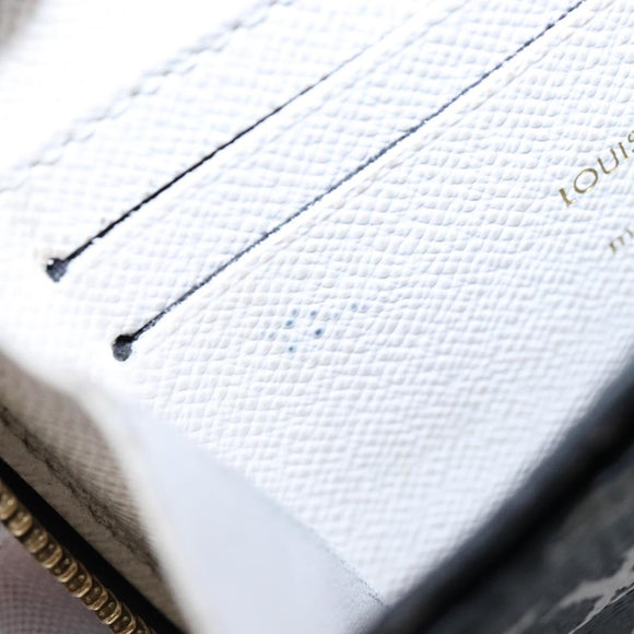 LOUIS VUITTON Monogram Giant Crafty Zippy Coin Purse Caramel M69496 Auth 136331