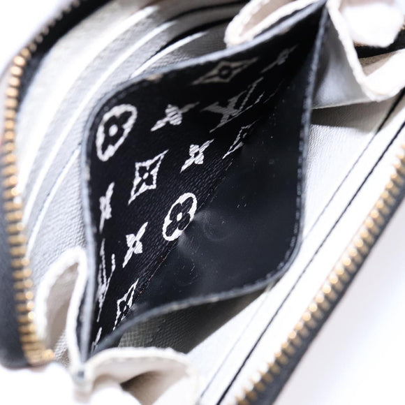 LOUIS VUITTON Monogram Giant Crafty Zippy Coin Purse Caramel M69496 Auth 136331