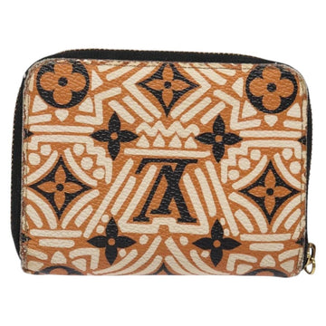 LOUIS VUITTON Monogram Giant Crafty Zippy Coin Purse Caramel M69496 Auth 136331 - 0