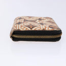 LOUIS VUITTON Monogram Giant Crafty Zippy Coin Purse Caramel M69496 Auth 136331-3