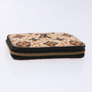LOUIS VUITTON Monogram Giant Crafty Zippy Coin Purse Caramel M69496 Auth 136331-5