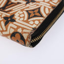 LOUIS VUITTON Monogram Giant Crafty Zippy Coin Purse Caramel M69496 Auth 136331-7