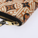 LOUIS VUITTON Monogram Giant Crafty Zippy Coin Purse Caramel M69496 Auth 136331-14