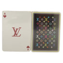LOUIS VUITTON Monogram Multicolor Playing Cards Black White LV Auth 136333-3