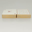 LOUIS VUITTON Monogram Multicolor Playing Cards Black White LV Auth 136333-5