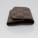 LOUIS VUITTON Damier Cuffs Buttons De Manchette Senior Tulle M65737 Auth 136334-3