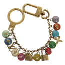 LOUIS VUITTON Porte Cles Chainne Pastille Key Holder Metal M66005 Auth 136335-1