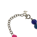 LOUIS VUITTON Brass Beads Bracelet metal Light Blue MP2938 LV Auth 136336-5