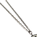 CHANEL Necklace metal Black CC Auth 136337-4
