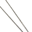 CHANEL Necklace metal Black CC Auth 136337-5