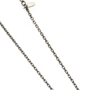 CHANEL Necklace metal Black CC Auth 136337-6