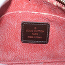 LOUIS VUITTON Damier Ebene Pochette Cosmetic PM Pouch N47516 LV Auth 136346-17