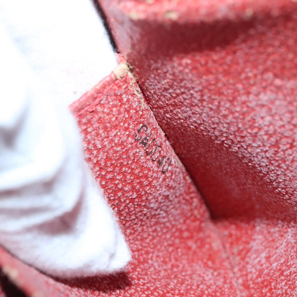 LOUIS VUITTON Damier Ebene Pochette Cosmetic PM Pouch N47516 LV Auth 136346