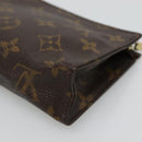 LOUIS VUITTON Monogram Poche Toilette 15 Pouch M47546 LV Auth 136347-15