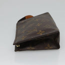 LOUIS VUITTON Monogram Poche Toilette 15 Pouch M47546 LV Auth 136347-4