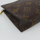 LOUIS VUITTON Monogram Poche Toilette 15 Pouch M47546 LV Auth 136347-14