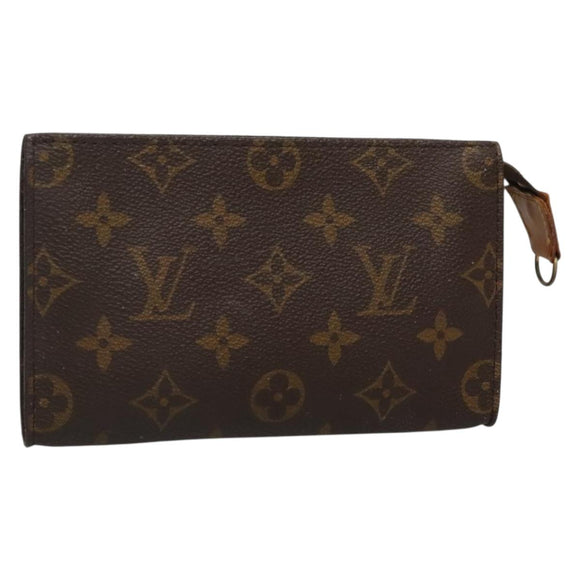 LOUIS VUITTON Monogram Bucket PM Accessory Pouch LV Auth 136348
