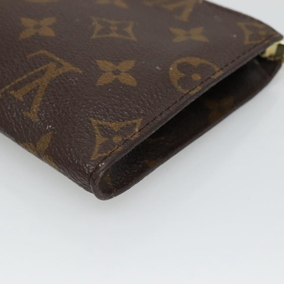 LOUIS VUITTON Monogram Bucket PM Accessory Pouch LV Auth 136348