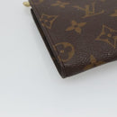LOUIS VUITTON Monogram Bucket PM Accessory Pouch LV Auth 136348-14
