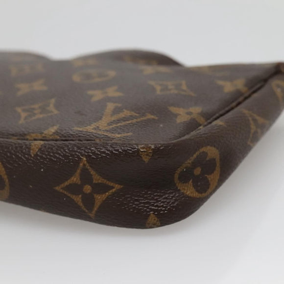LOUIS VUITTON Monogram Pochette Accessoires Pouch M51980 LV Auth 136353