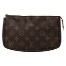 LOUIS VUITTON Monogram Pochette Accessoires Pouch M51980 LV Auth 136353-13
