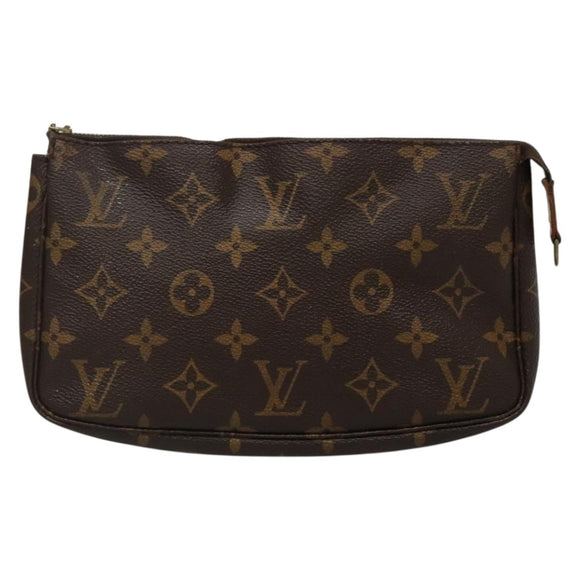 LOUIS VUITTON Monogram Pochette Accessoires Pouch M51980 LV Auth 136353