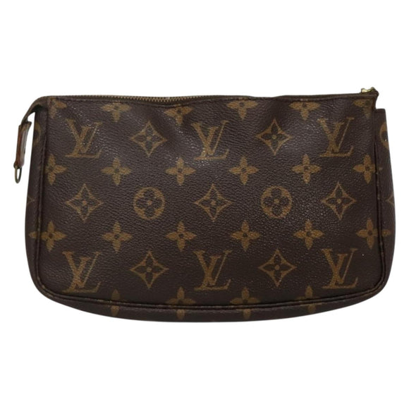 LOUIS VUITTON Monogram Pochette Accessoires Pouch M51980 LV Auth 136353