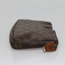 LOUIS VUITTON Monogram Pochette Accessoires Pouch M51980 LV Auth 136353-3