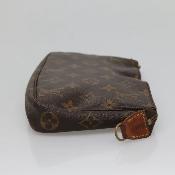 LOUIS VUITTON Monogram Pochette Accessoires Pouch M51980 LV Auth 136353