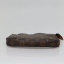 LOUIS VUITTON Monogram Pochette Accessoires Pouch M51980 LV Auth 136353-6