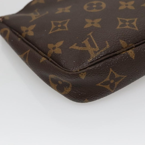 LOUIS VUITTON Monogram Pochette Accessoires Pouch M51980 LV Auth 136353