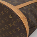 LOUIS VUITTON Monogram Bucket GM Shoulder Bag M42236 LV Auth 136354-14