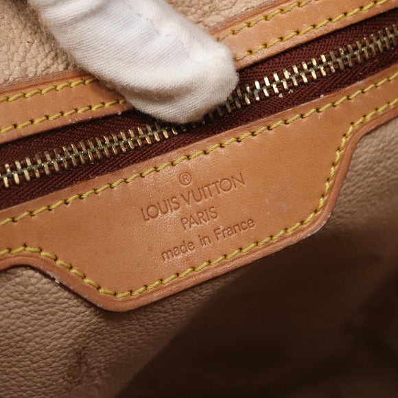 LOUIS VUITTON Monogram Bucket GM Shoulder Bag M42236 LV Auth 136354