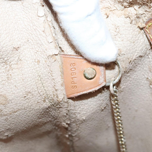 LOUIS VUITTON Monogram Bucket GM Shoulder Bag M42236 LV Auth 136354