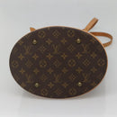 LOUIS VUITTON Monogram Bucket GM Shoulder Bag M42236 LV Auth 136354-5