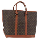 LOUIS VUITTON Monogram Sac Weekend GM Draagtas M42420 LV Auth 136356-1