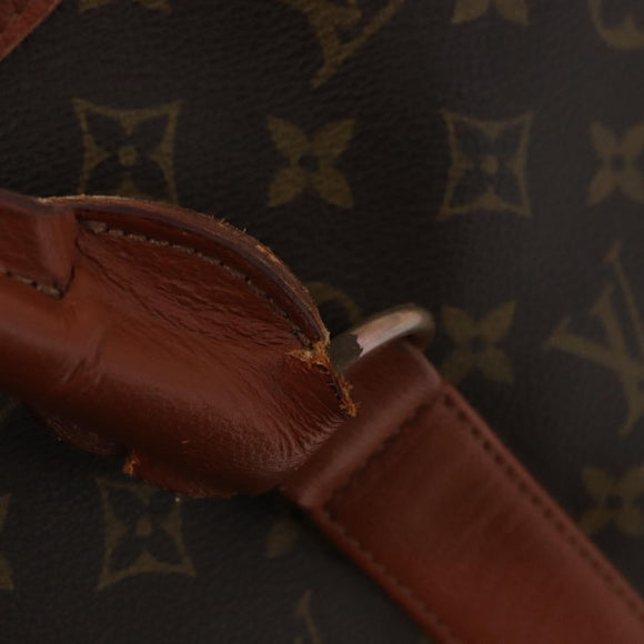 LOUIS VUITTON Monogram Sac Weekend GM Draagtas M42420 LV Auth 136356