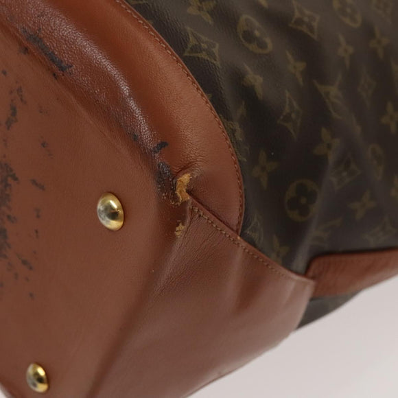 LOUIS VUITTON Monogram Sac Weekend GM Tote Bag M42420 LV Auth 136356