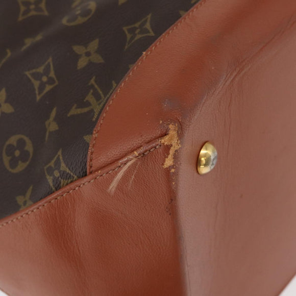 LOUIS VUITTON Monogram Sac Weekend GM Draagtas M42420 LV Auth 136356