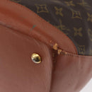 LOUIS VUITTON Monogram Sac Weekend GM Draagtas M42420 LV Auth 136356-20