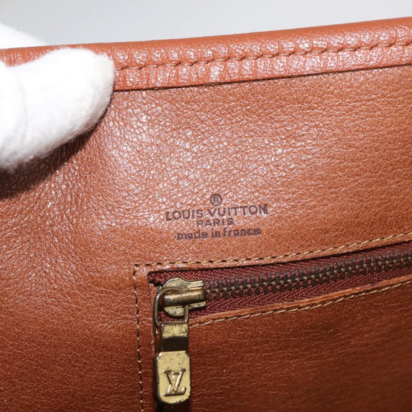 LOUIS VUITTON Monogram Sac Weekend GM Draagtas M42420 LV Auth 136356
